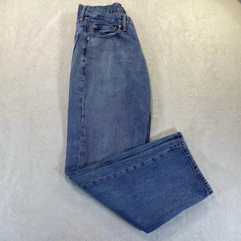 Levis‎ 550 Jeans Mens 33X34(30x30actual) Blue Relaxed Fit Tapered Leg Red Tab